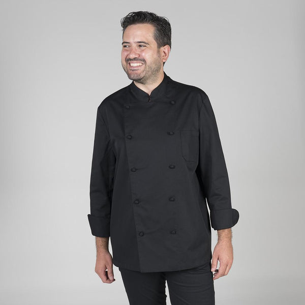 JALECA UNISSEXO ANTUERPIA-Preto - 1-XXS-RAG-Tailors-Fardas-e-Uniformes-Vestuario-Pro