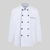 JALECA UNISSEXO BRAGA C/ VIVO-Azul Escuro - 104-XS-RAG-Tailors-Fardas-e-Uniformes-Vestuario-Pro