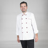 JALECA UNISSEXO BRAGA C/ VIVO-Bordeaux - 102-XS-RAG-Tailors-Fardas-e-Uniformes-Vestuario-Pro