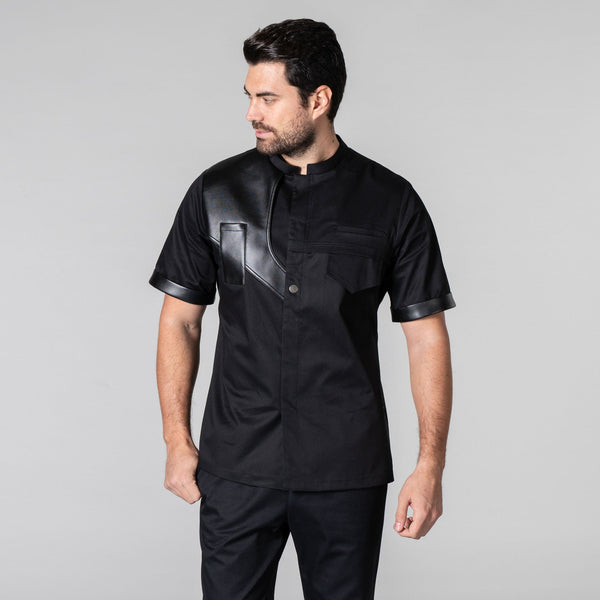 Jaleca Unissexo Elite-Preto - 1-XS-RAG-Tailors-Fardas-e-Uniformes-Vestuario-Pro