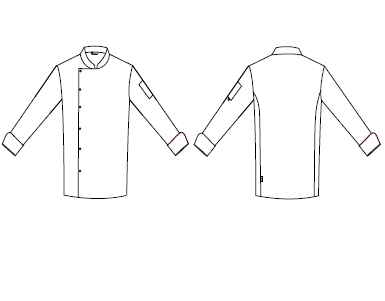 JALECA UNISSEXO MATIZ-RAG-Tailors-Fardas-e-Uniformes-Vestuario-Pro