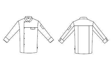 Jaleca Unissexo Petrus Jeans Lavado-RAG-Tailors-Fardas-e-Uniformes-Vestuario-Pro