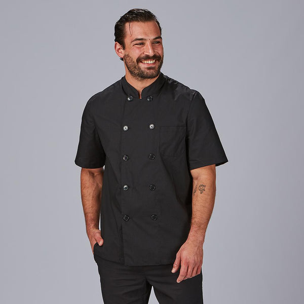 Jaleca Unissexo Pop-Preto - 00 1-XXS-RAG-Tailors-Fardas-e-Uniformes-Vestuario-Pro