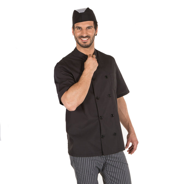 JALECA UNISSEXO POP-Preto - 1-XXS-RAG-Tailors-Fardas-e-Uniformes-Vestuario-Pro