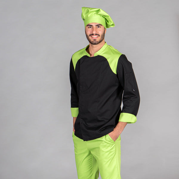 JALECA UNISSEXO WAVE-Pistacho - 127-XXS-RAG-Tailors-Fardas-e-Uniformes-Vestuario-Pro