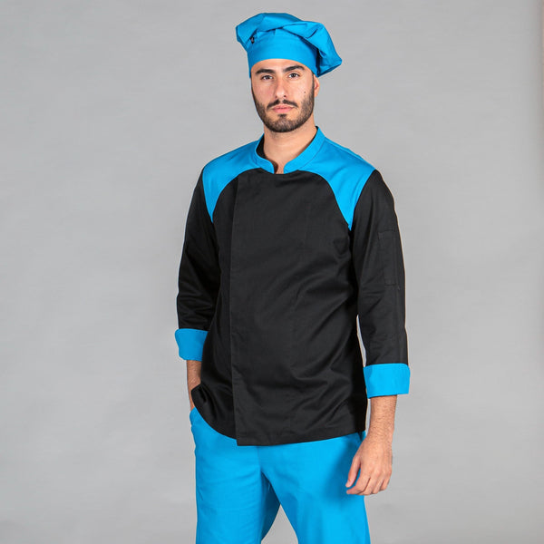 JALECA UNISSEXO WAVE-Turquesa - 115-XXS-RAG-Tailors-Fardas-e-Uniformes-Vestuario-Pro