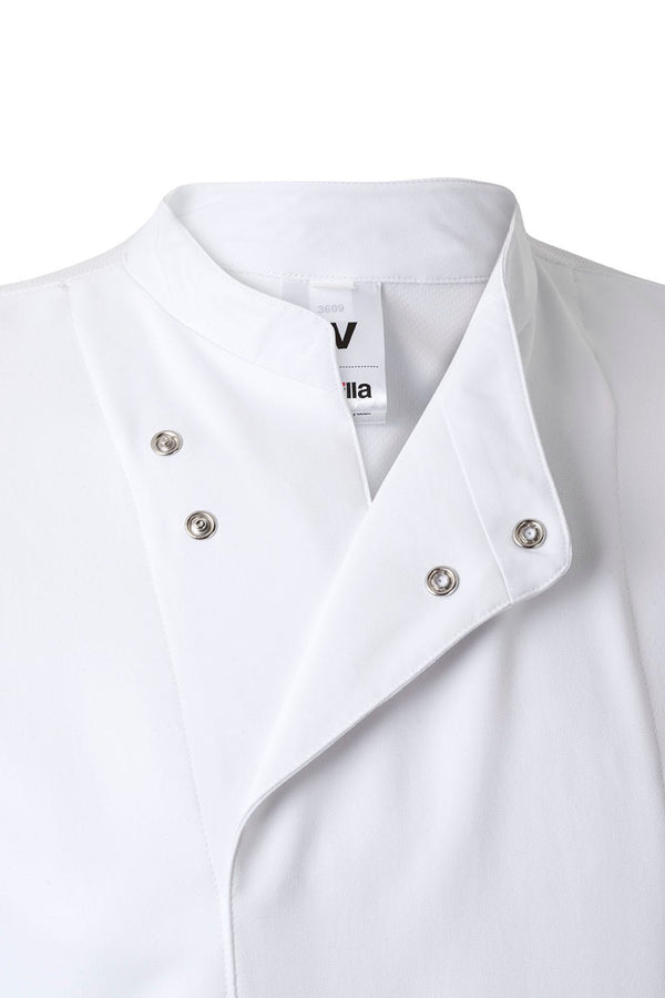 Jaleca Cozinha Microfibra m\comprida Aleija-RAG-Tailors-Fardas-e-Uniformes-Vestuario-Pro
