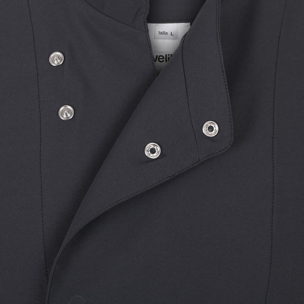 Jaleca Cozinha Microfibra m\comprida Aleija-RAG-Tailors-Fardas-e-Uniformes-Vestuario-Pro