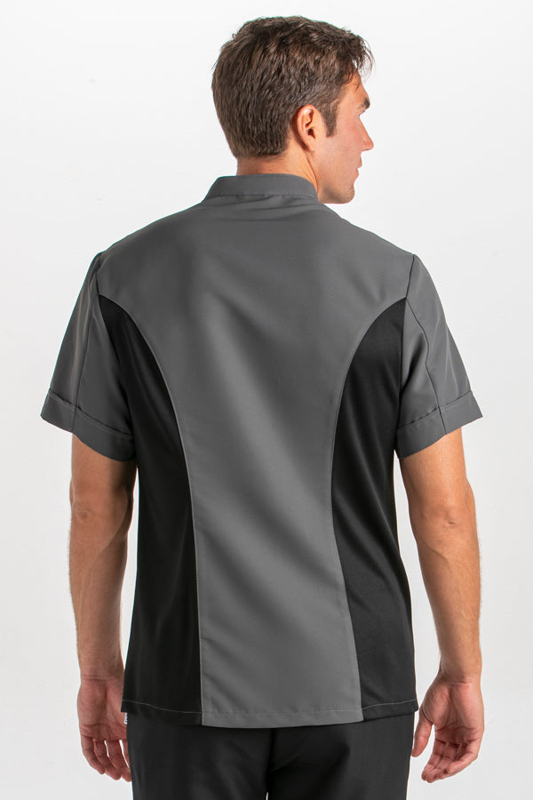 Jaleca Cozinha Victor microfibra-RAG-Tailors-Fardas-e-Uniformes-Vestuario-Pro