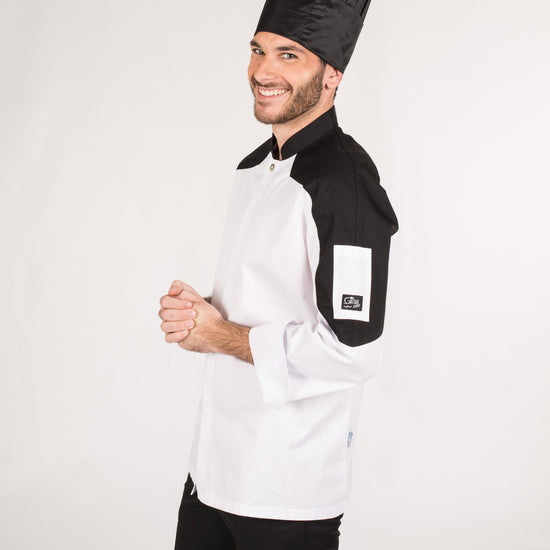 Jaleca Homem Jupiter-Branco - 101-XS-RAG-Tailors-Fardas-e-Uniformes-Vestuario-Pro