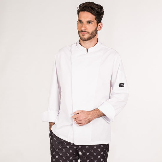 Jaleca Personalizada AVEIRO-Branco - 101-XS-RAG-Tailors-Fardas-e-Uniformes-Vestuario-Pro