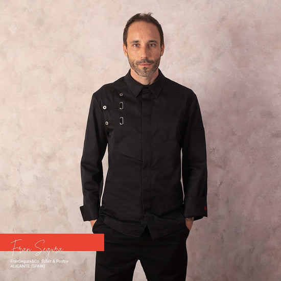 Jaleca Unisexo Guimarães-Preto-XXS-RAG-Tailors-Fardas-e-Uniformes-Vestuario-Pro