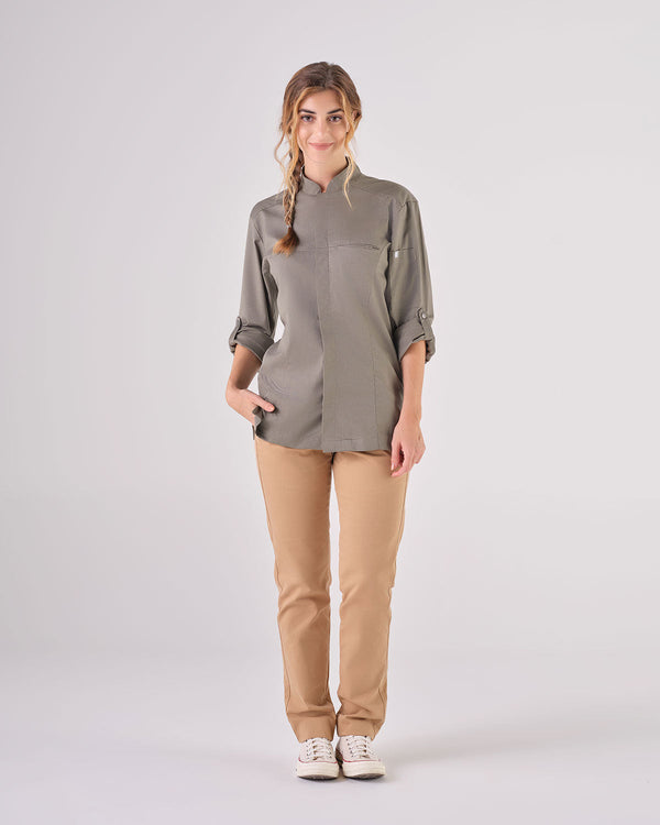 Jaleca Unissexo Oslo-Light Olive Green-XXS-RAG-Tailors-Fardas-e-Uniformes-Vestuario-Pro