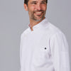 Jaleca de Cozinha Unissexo em Sarja Antimanchas Montoya-RAG-Tailors-Fardas-e-Uniformes-Vestuario-Pro