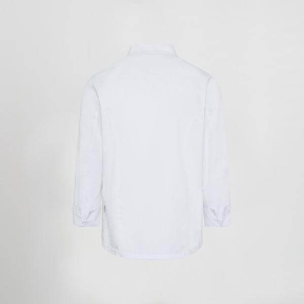 Jaleca de Cozinha Unissexo em Sarja Antimanchas Montoya-RAG-Tailors-Fardas-e-Uniformes-Vestuario-Pro