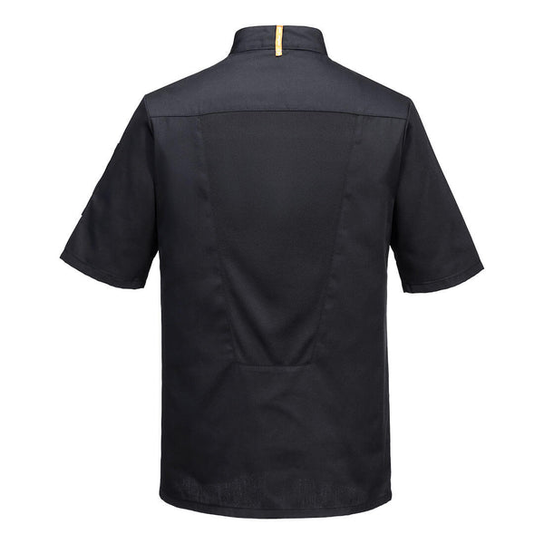 Jaleca de Cozinha de Manga Curta MeshAir Pro-RAG-Tailors-Fardas-e-Uniformes-Vestuario-Pro