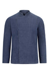Jaleca de Cozinha em Ganga Unissexo-Denim Azul - 63-S-RAG-Tailors-Fardas-e-Uniformes-Vestuario-Pro