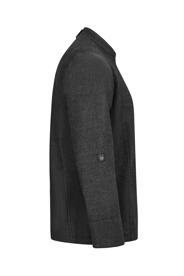 Jaleca de Cozinha em Ganga Unissexo-RAG-Tailors-Fardas-e-Uniformes-Vestuario-Pro