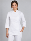 Jaleca de Senhora Maritus Manga 3/4-Branco-44-RAG-Tailors-Fardas-e-Uniformes-Vestuario-Pro