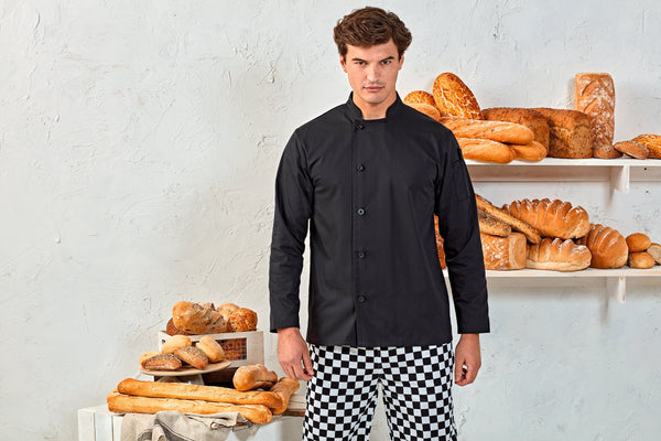 Jaleca de chef de cozinha de manga comprida “Essential”-RAG-Tailors-Fardas-e-Uniformes-Vestuario-Pro