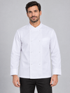 Jaleca de cozinha com abotoadura dupla-Branco-48-RAG-Tailors-Fardas-e-Uniformes-Vestuario-Pro