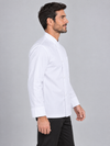 Jaleca de cozinha com abotoadura dupla-RAG-Tailors-Fardas-e-Uniformes-Vestuario-Pro