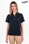 Jaleca feminina de alta qualidade. Manga longa-Preto - 111-XS / (SP)-RAG-Tailors-Fardas-e-Uniformes-Vestuario-Pro