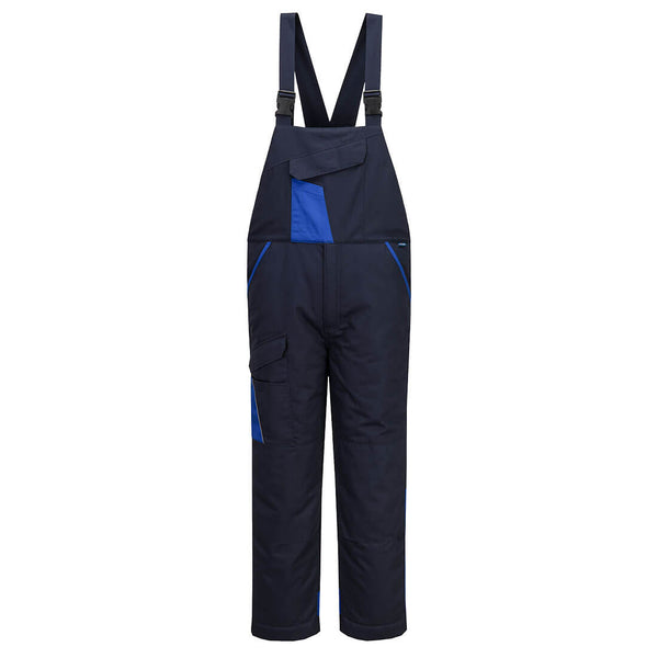 Jardineiras em Algodão Bicolor WX1-Marinho/azul Royal-S-RAG-Tailors-Fardas-e-Uniformes-Vestuario-Pro