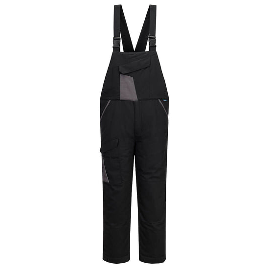 Jardineiras em Algodão Bicolor WX1-Preto/cinzento-S-RAG-Tailors-Fardas-e-Uniformes-Vestuario-Pro