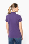 Polo de la manga corta para mujeres de 180gms