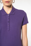 Polo de la manga corta para mujeres de 180gms