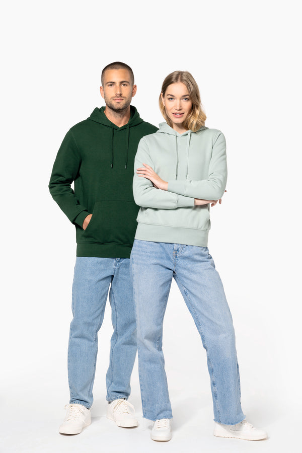 Felpa con cappuccio da uomo eco-responsabile