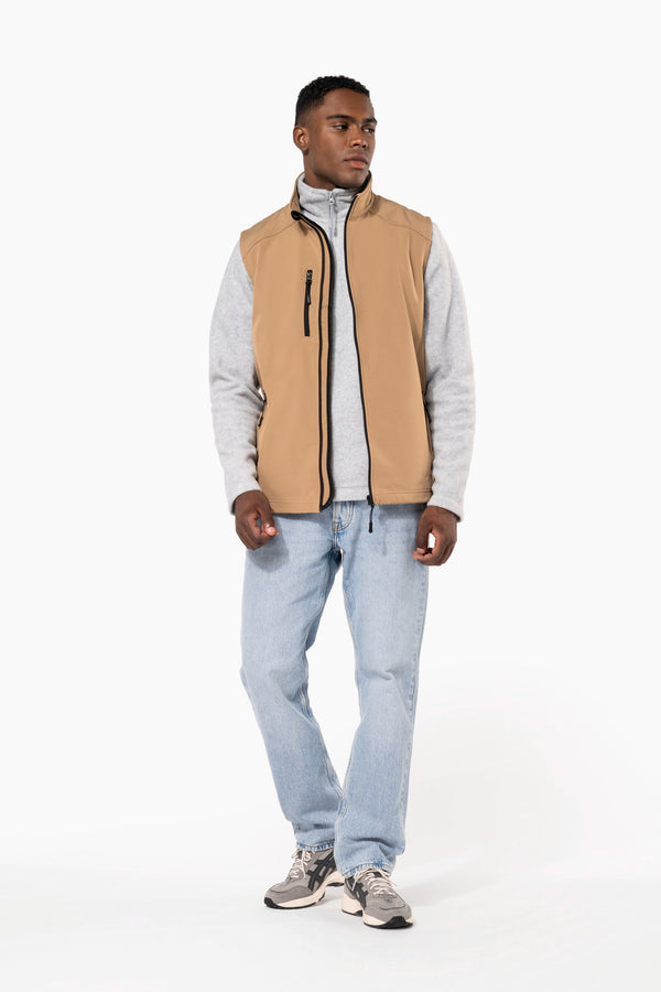 Colete softshell de homem