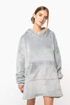 Poncho Polar Unissexo com Capuz