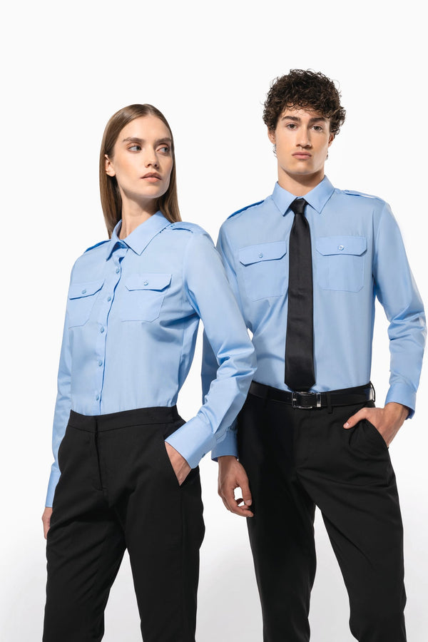 Camisa piloto de homem de manga comprida-RAG-Tailors-Fardas-e-Uniformes-Vestuario-Pro