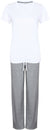 Kit pijama - versão comprida-White / Heather Grey-36 EU (XS)-RAG-Tailors-Fardas-e-Uniformes-Vestuario-Pro