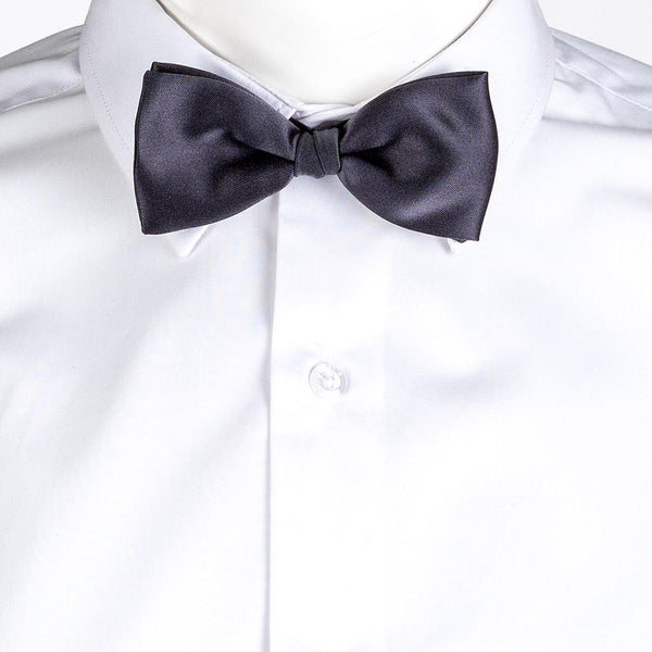 Laço Unisexo em Cetim-Cinza Escuro-Único-RAG-Tailors-Fardas-e-Uniformes-Vestuario-Pro