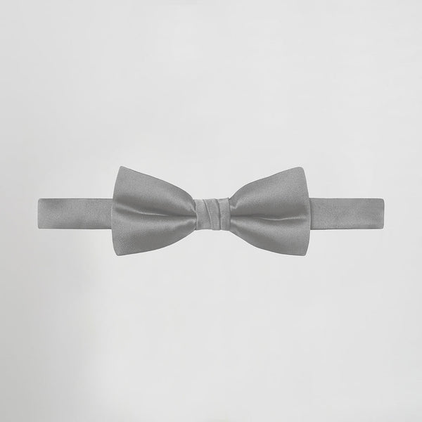 Laço Unisexo em Cetim-Cinzento Pérola - 117-Único-RAG-Tailors-Fardas-e-Uniformes-Vestuario-Pro