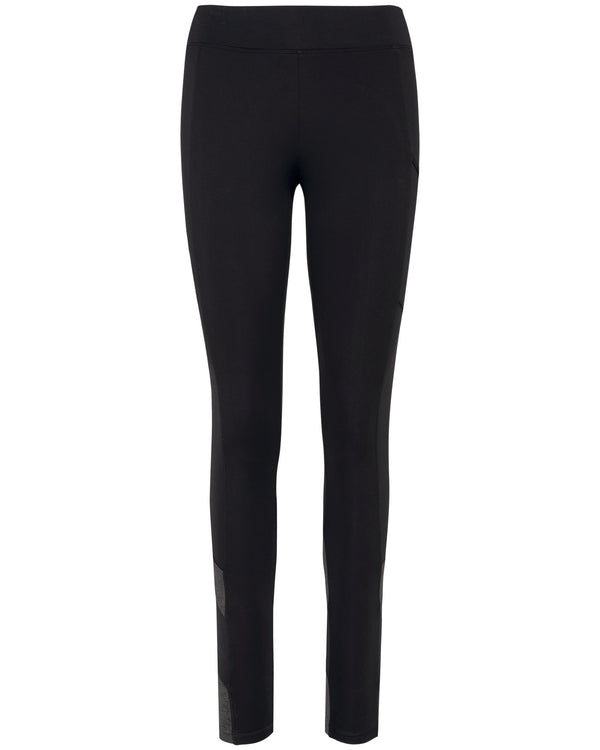 Leggings bicolor de senhora-Black / Dark Grey Heather-XS-RAG-Tailors-Fardas-e-Uniformes-Vestuario-Pro