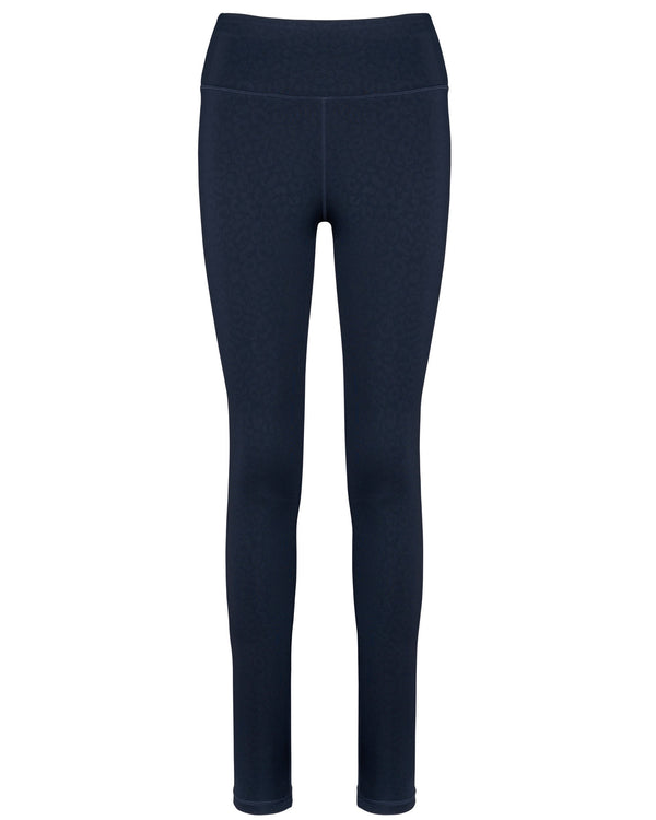 Leggings de senhora eco-responsáveis-Navy Leopard-XS-RAG-Tailors-Fardas-e-Uniformes-Vestuario-Pro