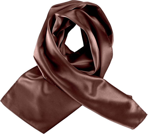 Lenço Acetinado-Chocolate-Único-RAG-Tailors-Fardas-e-Uniformes-Vestuario-Pro