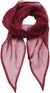 Lenço de senhora Chiffon-Burgundy-Único-RAG-Tailors-Fardas-e-Uniformes-Vestuario-Pro