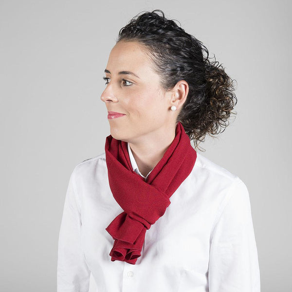 Lenço em Chiffron Lisos-Vermelho-Único-RAG-Tailors-Fardas-e-Uniformes-Vestuario-Pro
