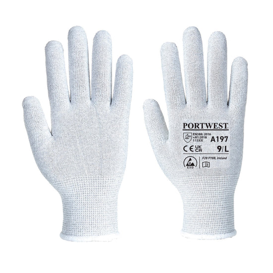 Luva Antistatic Shell-Cinzento-XS-RAG-Tailors-Fardas-e-Uniformes-Vestuario-Pro