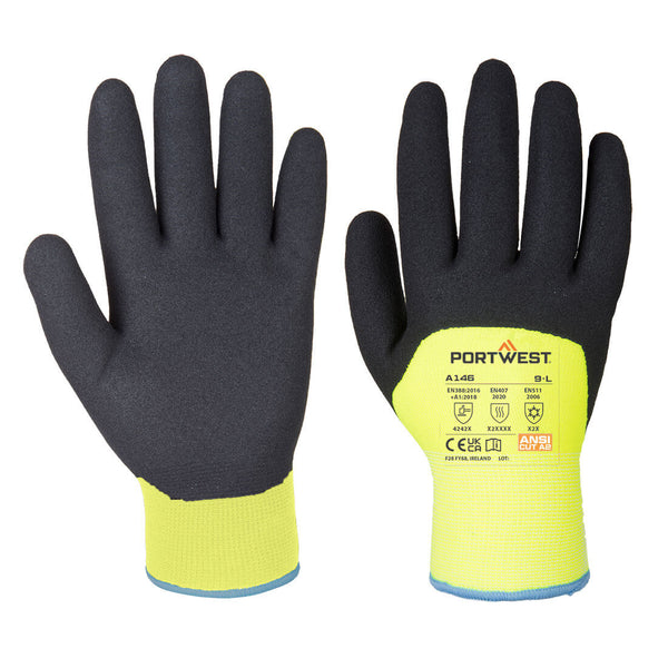 Luva Artic Winter-Amarelo-S-RAG-Tailors-Fardas-e-Uniformes-Vestuario-Pro