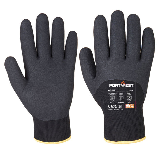 Luva Artic Winter-Preto-S-RAG-Tailors-Fardas-e-Uniformes-Vestuario-Pro