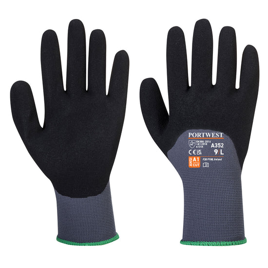 Luva DermiFlex Ultra-Cinzento/Preto-S-RAG-Tailors-Fardas-e-Uniformes-Vestuario-Pro