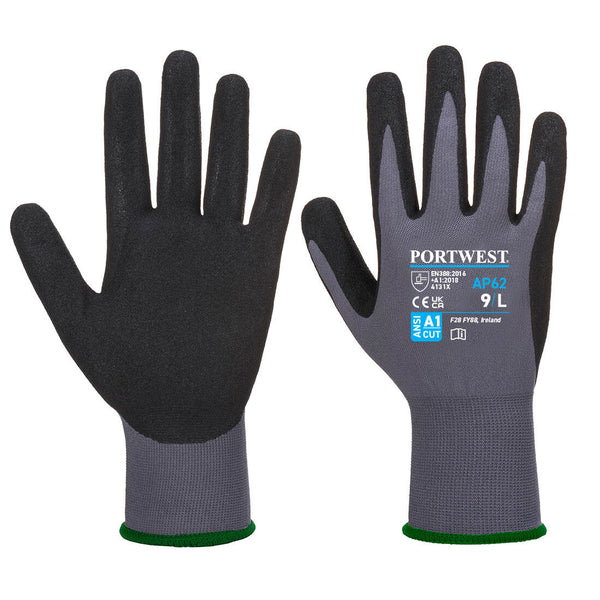 Luva Dermiflex Aqua Glove-Cinzento/Preto-S-RAG-Tailors-Fardas-e-Uniformes-Vestuario-Pro