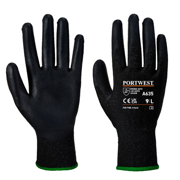 Luva Eco-Cut-Preto-S-RAG-Tailors-Fardas-e-Uniformes-Vestuario-Pro