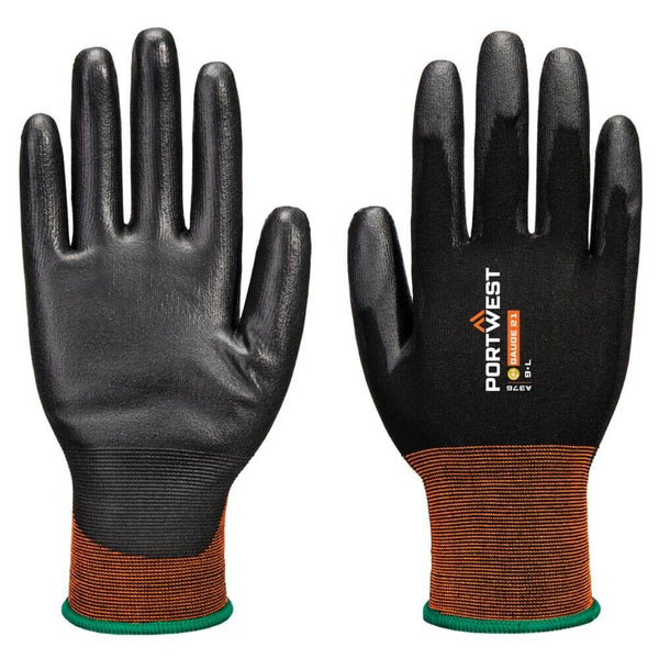 Luva GP Grip 21 PU-Preto-XS-RAG-Tailors-Fardas-e-Uniformes-Vestuario-Pro